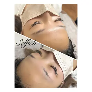 マツエク・マツパ eyelashsalonSelfish所属・. Selfishのマツエク・マツパデザイン