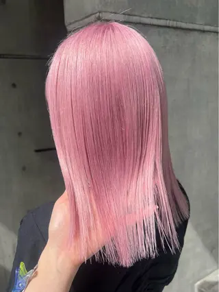 セミロング カラー BEAT S所属・BEAT S (Sara)のヘアスタイル