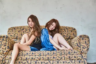 セミロング ロング カラー 松本 明日可のヘアスタイル