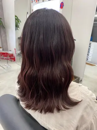カラー MEMENTO所属・MEMENTO YUZUのヘアスタイル