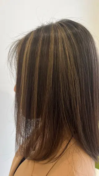 ミディアム 似合わせカット/ 韓国カラー/まや🦋のヘアスタイル