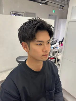 パーマ メンズ 加藤 拓海のヘアスタイル
