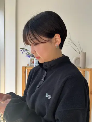 ショート 加藤 悠真のヘアスタイル