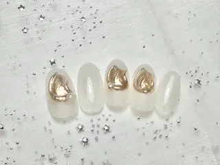 ネイル ネイルPetit Ribbonのネイルデザイン