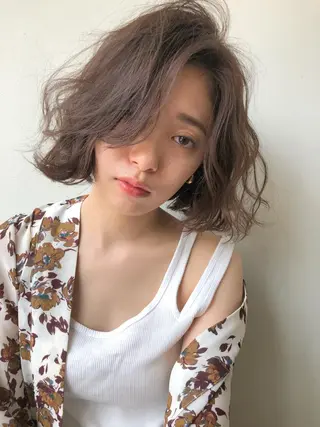 ミディアム 小澤大輔 YOLO hairのヘアスタイル