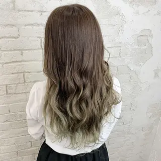ロング カラー 🎀モテ髪ミルクティ ー🎀yasunaのヘアスタイル