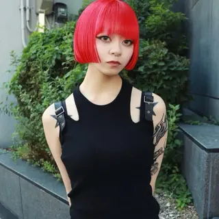ショート カラー 色落ちまで2度綺麗な ハイトーン⭐️ヨシキのヘアスタイル
