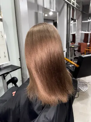 セミロング 難波Oli SHUTAのヘアスタイル