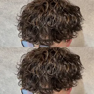パーマ メンズ 🔥メンズカット＋ パーマの達人🔥のヘアスタイル