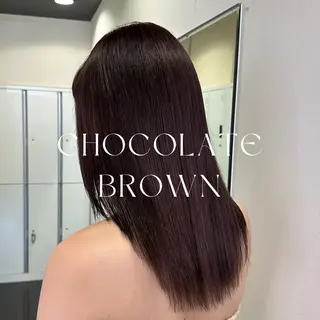 ロング カラー ハイトーン/暖色/ 眉/メイク/Rinaのヘアスタイル