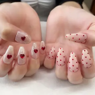 ネイル 🌈🐰 saki. m 🐰🌈のネイルデザイン