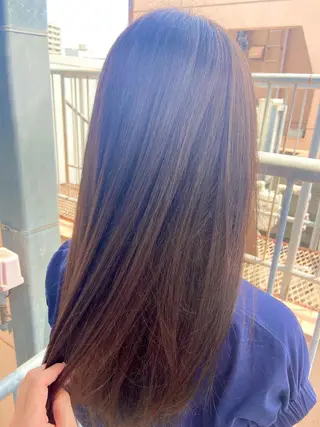 ロング カラー ✨髪質改善/透明感✨ 西野　陽のヘアスタイル