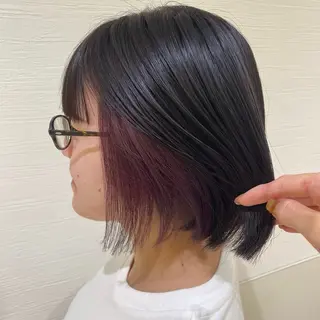 カラー ブリーチ/インナー カラー🌸さくらのヘアスタイル