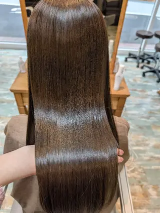 ロング 似合わせカット🫶 得意です　曽根田のヘアスタイル