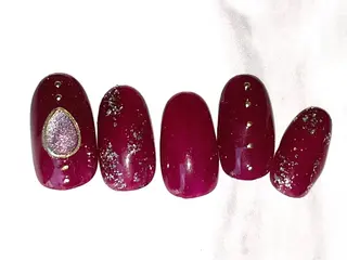 ロング ネイルPetit Ribbonのネイルデザイン