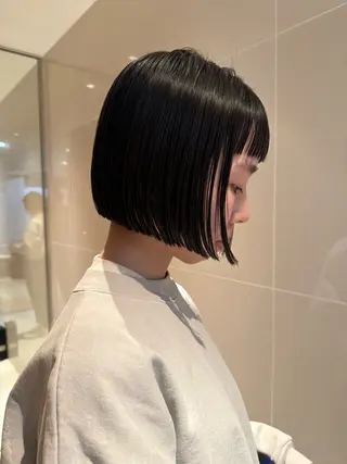 ショート ボブ/ショート 吉田竣のヘアスタイル