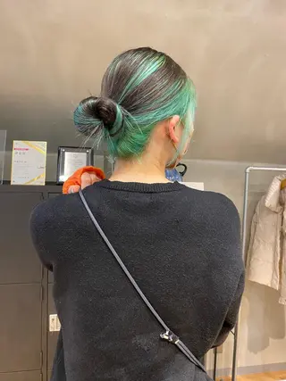 カラー ヘアアレンジ アカリ /ショートカットのヘアスタイル