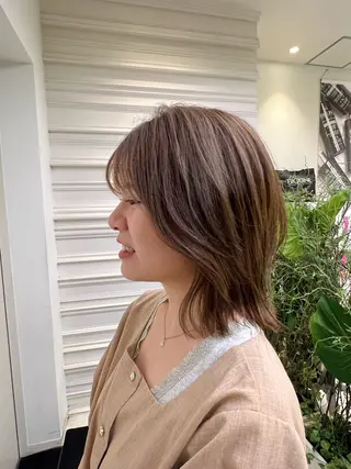 ミディアム ジャンクロードビギンギンザルグラン所属・🫧無料カットモデル 吉野志保🫧のヘアスタイル