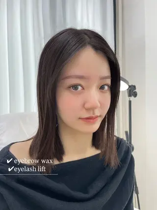 マツエク・マツパ 美眉×垢抜けNo.1 SANA👑のマツエク・マツパデザイン