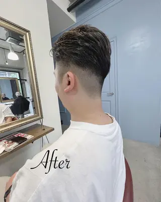 メンズ オーナースタイリスト 佐藤のヘアスタイル