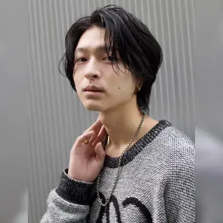 ミディアム カラー パーマ ヘアアレンジ メンズ キッズ ネイル マツエク・マツパ アイブロウ Ali'i men's salon所属・パーマ、カラー特化 園田翔大のヘアスタイル