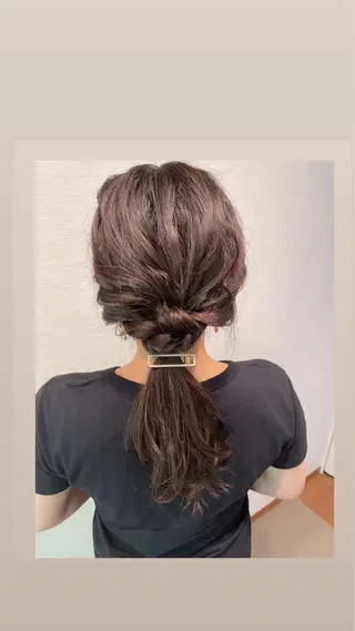 ロング 加藤 優衣の眉毛・アイブロウイメージ