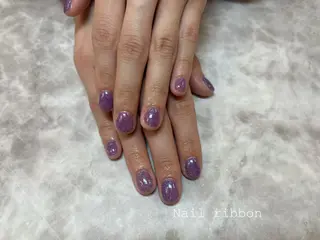 ネイル ネイルリボン 笠井のネイルデザイン