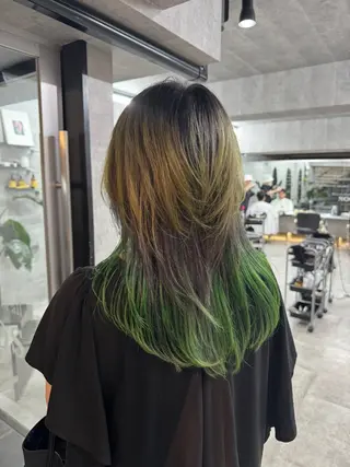 ミディアム カラー NOOS omotesando所属・You 表参道⚡️ あなたらしさを✨のヘアスタイル