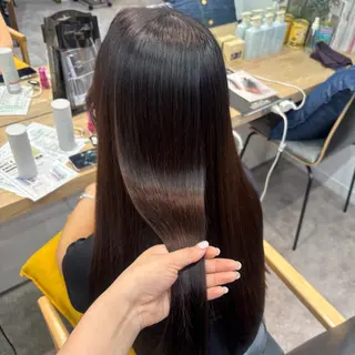 透明感 カラー 艶髪 縮毛矯正🫒airiのヘアスタイル