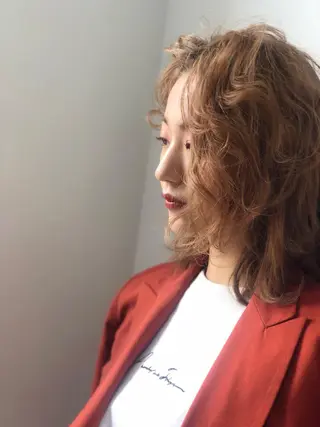 ミディアム カラー tim.所属・🪐ナチュラルモード ヘア🪐honokaのヘアスタイル