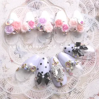 ネイル さくらや❤ パラジェル使用のネイルデザイン