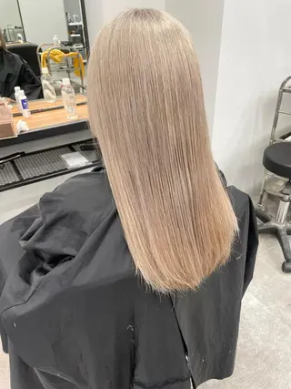 ロング カラー 心斎橋/ブリーチ minamiのヘアスタイル