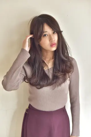 ロング 🌙FLYCKA ☀️縮毛矯正のヘアスタイル