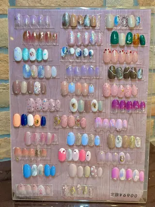 ショート カラー ネイル ネイルサロン リリーブランシュ所属・森 瑞紀のネイルデザイン