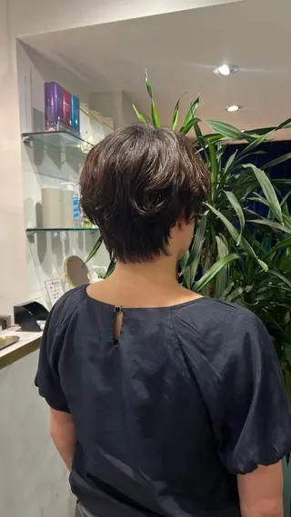 ショート パーマ ☆ 透明感カラー HARUKA ☆のヘアスタイル