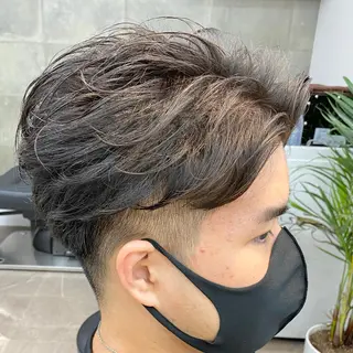 ショート パーマ メンズ 3月〜お店変わります 詳しくはインスタまでのヘアスタイル