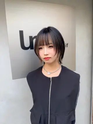 ショート カラー lmu by if所属・久保 亮太のヘアスタイル