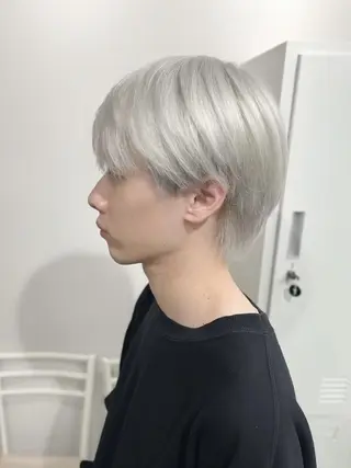 ミディアム カラー メンズ ✨【公式】 juhl.横浜✨のヘアスタイル