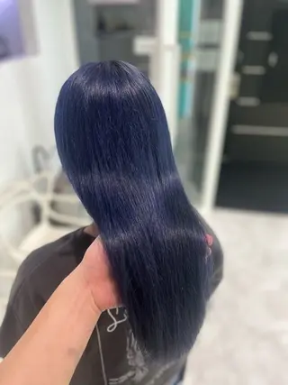 ロング カラー ハイトーンカラー 🦄レイヤーカットのヘアスタイル