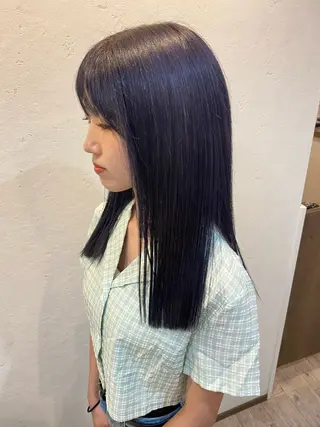 ミディアム カラー 🍑 モモカ🍑のヘアスタイル