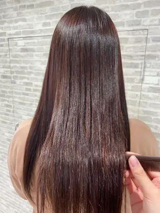 セミロング ✨圧倒的ツヤ髪✨ 小野あすかのヘアスタイル