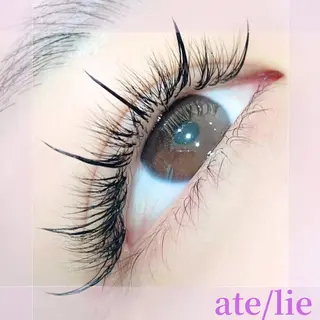 マツエク・マツパ ate/lie アテリアのマツエク・マツパデザイン