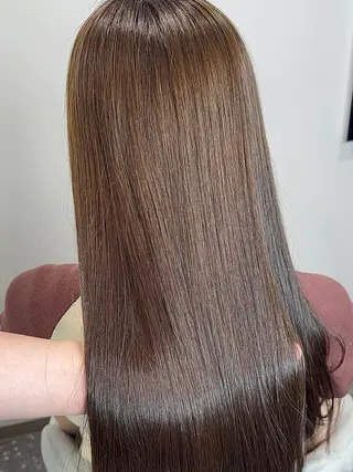 ロング 韓国風レイヤー🗝要 暗透カラー📓吉祥寺のヘアスタイル