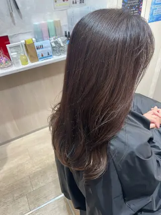 ロング カラー EMANON名古屋所属・美谷添（ミヤゾエ） まどか大人ヘアサロンのヘアスタイル