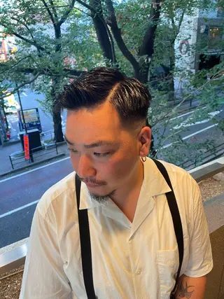 メンズ Le'a所属・渋谷/フェード/ 國分 翔のヘアスタイル