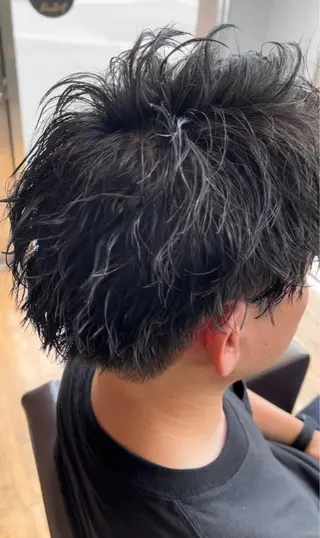 パーマ メンズ CUORE HAIR ange水戸所属・🌟パーマリスト 鈴木雄大🌟のヘアスタイル