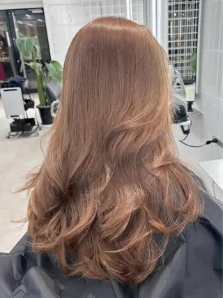 ロング カラー ヘアアレンジ ONYX【オニキス】所属・韓国レイヤーカット/ 髪質改善/郷家拓斗のヘアスタイル