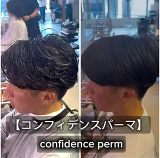 ショート パーマ メンズ 原宿/レディー スカット/内田優希のヘアスタイル