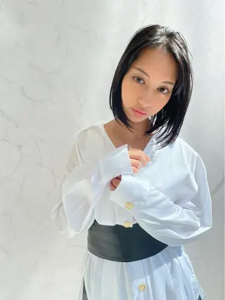 ショート チダアキフミ Ash大森のヘアスタイル