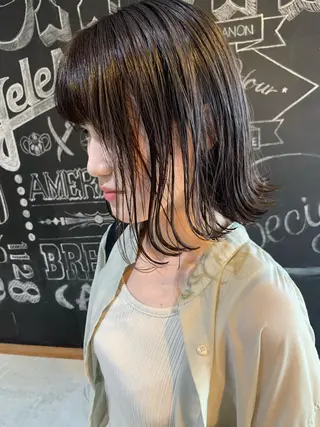 ショート カラー メンズヘア/レイヤー /ボブ山内春輝のヘアスタイル